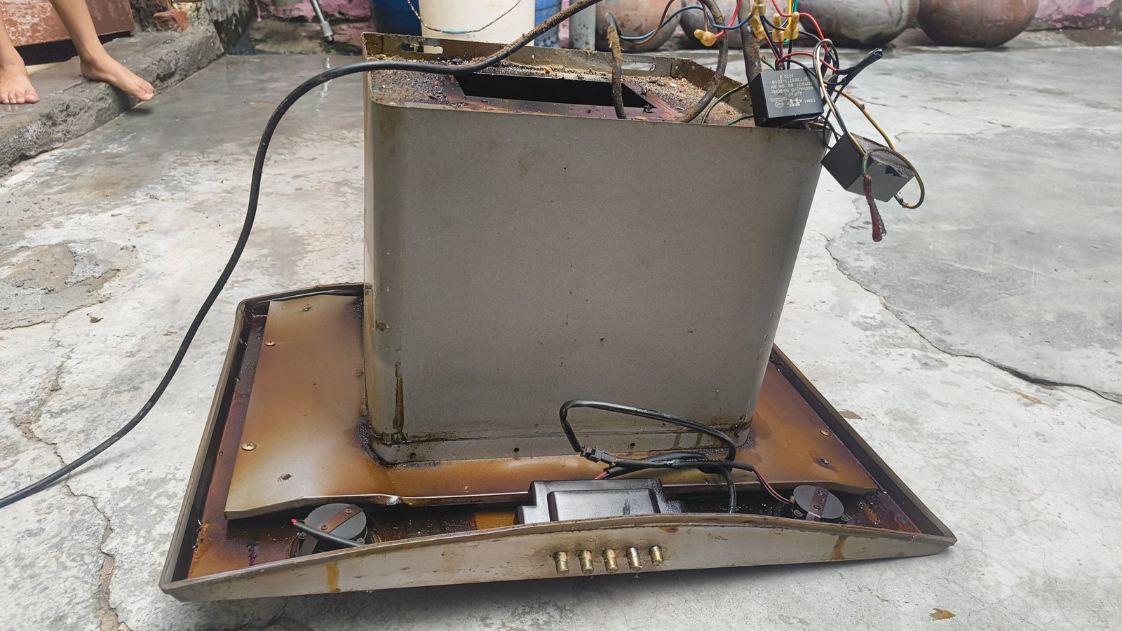 Chimney Service Disassembly